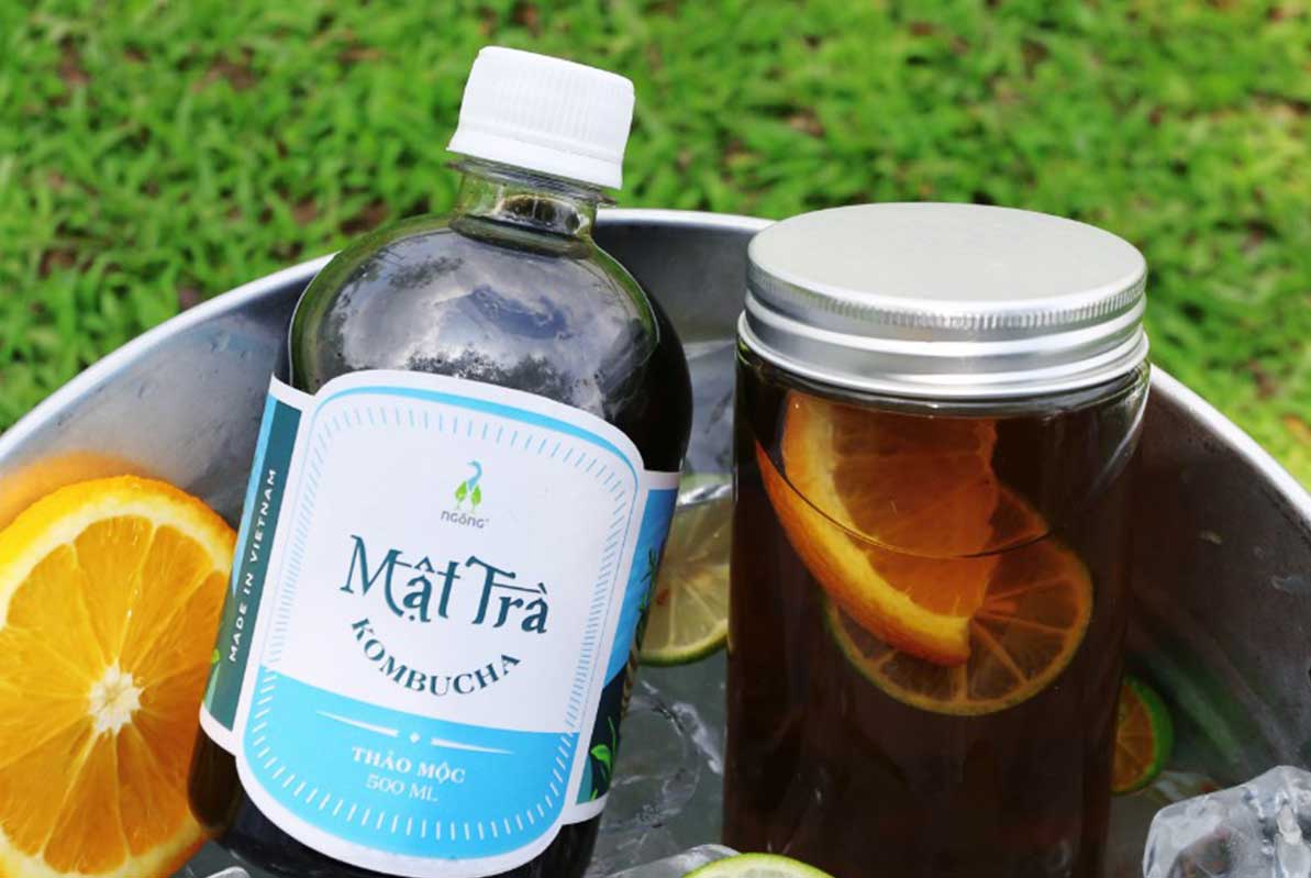 Mật Trà Kombucha Thảo Mộc Ngỗng - Thơm Ngọt Tự Nhiên