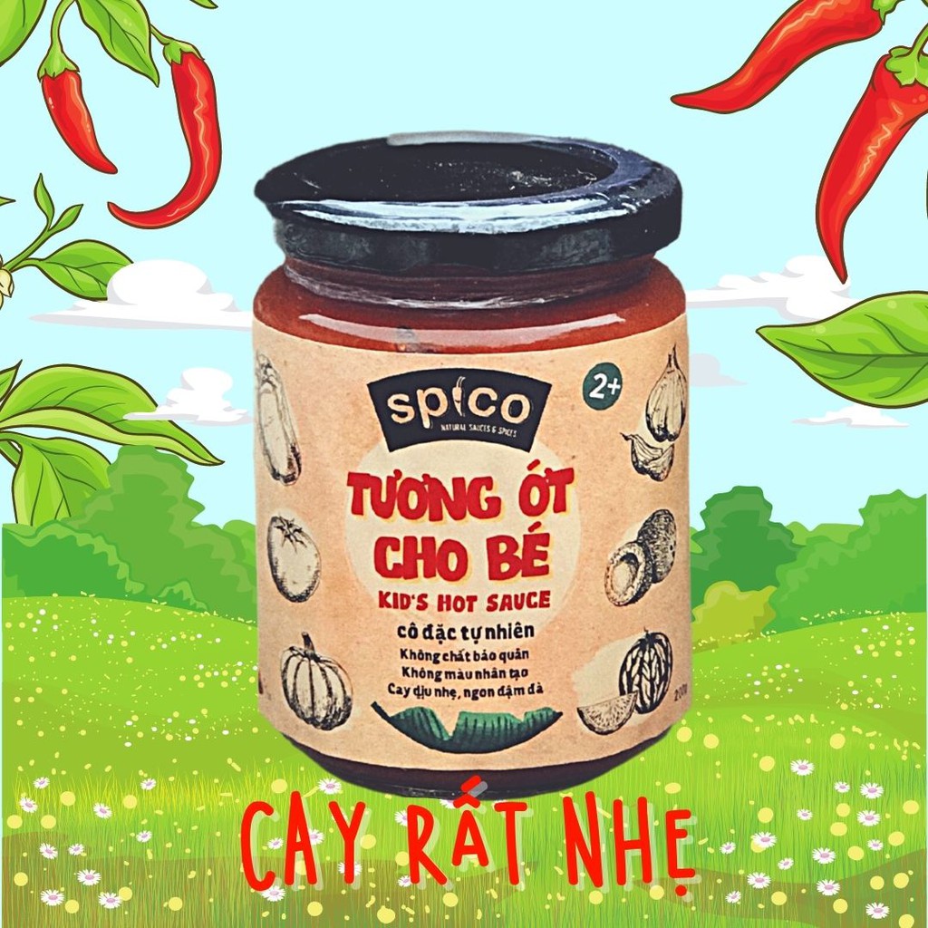 Tương Ớt Cho Bé Spico Ngỗng - Ngon Miệng, Ngọt Dịu Dàng