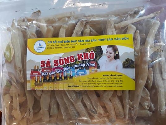 Sá Sùng Khô Vanbest - SP OCOP Quảng Ninh