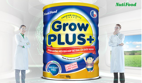 Sữa Grow Plus xanh 900g (cho trẻ 1 tuổi trở lên)