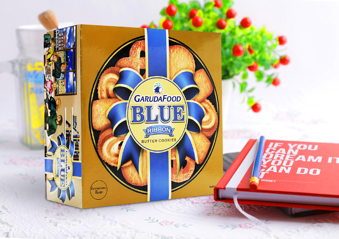 Bánh quy Blue hộp thiếc Richy