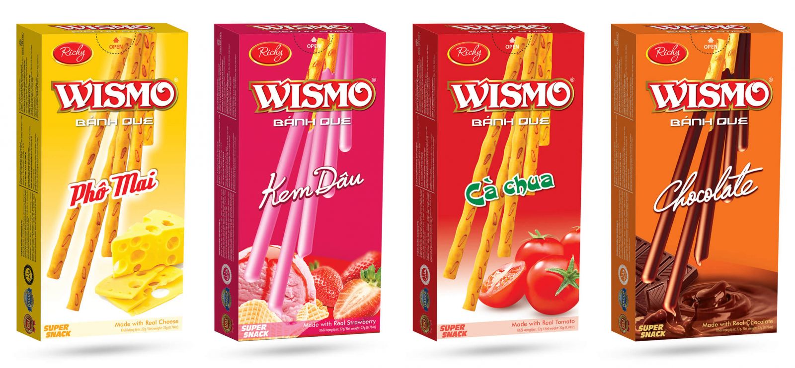 Bánh Wismo hộp 22g Richy