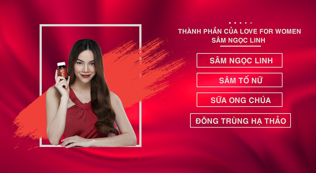 TPBVSK Love Good For Women’s Health Sâm Ngọc Linh Kon Tum - Cải Thiện Sức Khỏe 