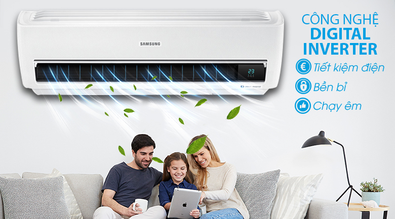 Máy lạnh Inverter Samsung AR24NVFXAWKNSV (2.5HP) - Samsung Electronics