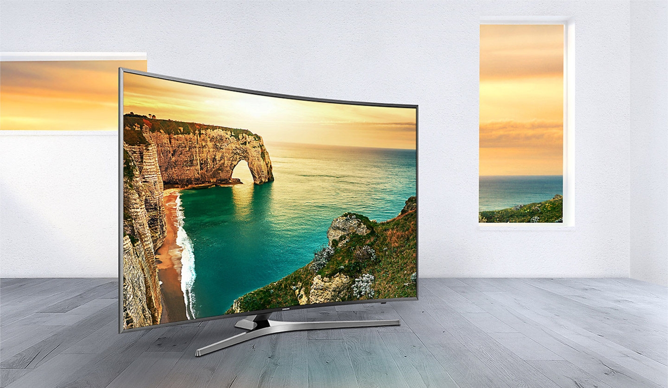 Smart Tivi Màn Hình Cong Samsung 55 inch UA55MU6500KXXV