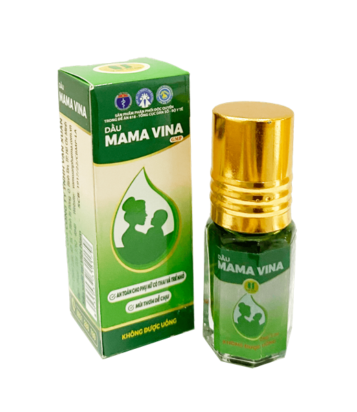 Dầu Mama Vina Chai Lăn Vạn Xuân - Giảm Đau Và Viêm