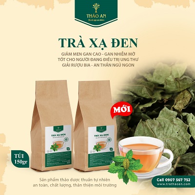 Trà Lá Xạ Đen 150gr Thảo An - SP OCOP 3 Sao An Giang