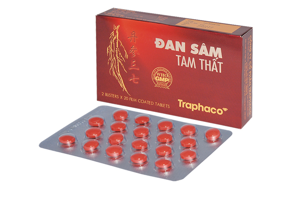 Đan sâm Tam thất Traphaco