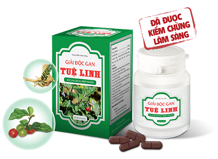 Thực phẩm chức năng Giải độc gan Tuệ Linh