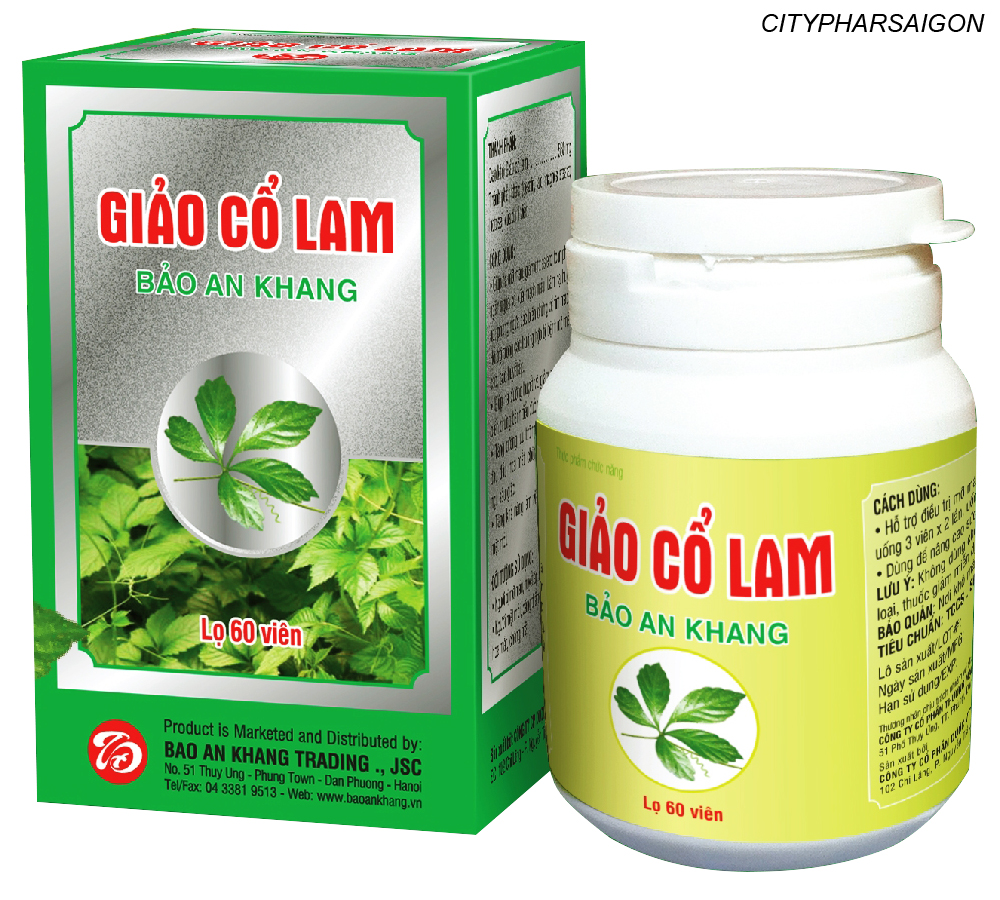 Thực phẩm chức năng Giảo cổ lam Tuệ Linh hộp 60 viên