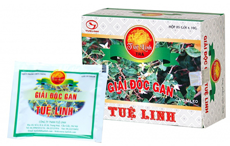 Trà hòa tan giải độc gan Tuệ Linh