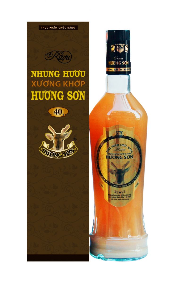 Rượu Nhung Hươu Xương Khớp Hương Sơn&nbsp;500ml