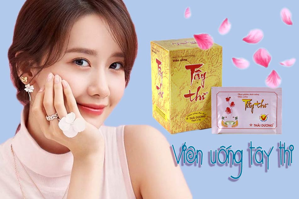 Viên uống Tây Thi  Sao Thái Dương hộp 10 gói - Làm giảm các triệu chứng đau đầu, mệt mỏi&nbsp;và làm dẹp da.