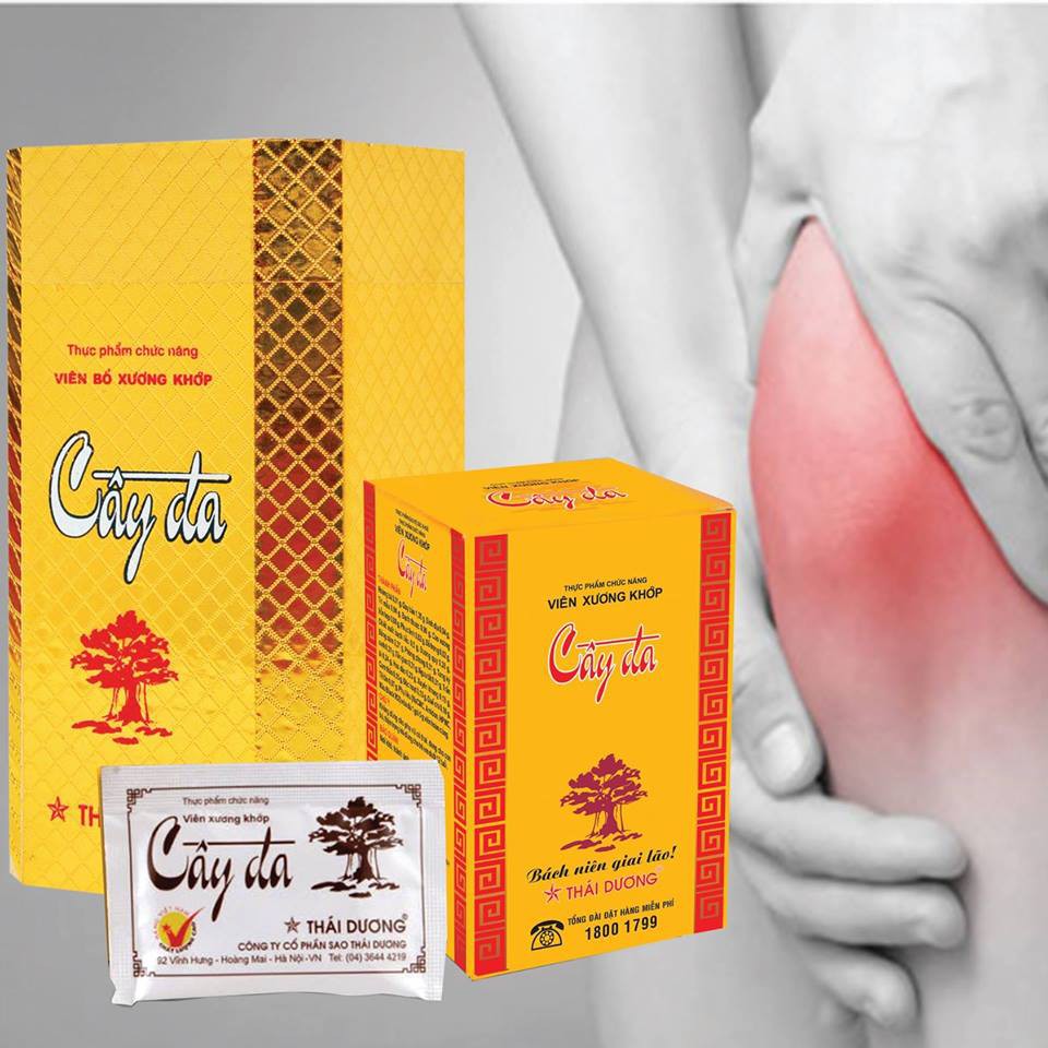 Viên xương khớp cây đa Sao Thái Dương - Giảm các triệu chứng đau nhức xương khớp, thoái hóa khớp