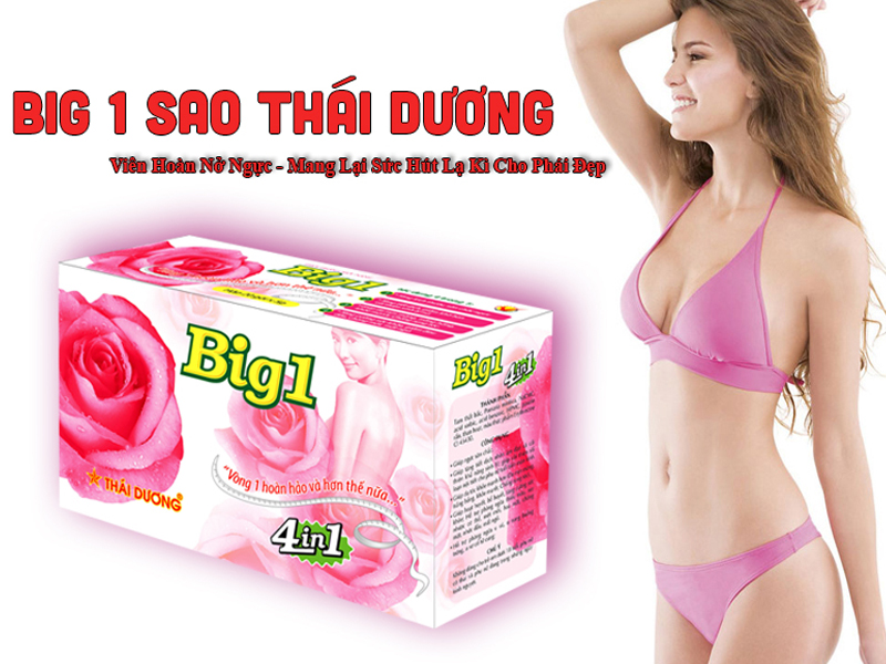 Viên hoàn Big1 Sao Thái Dương - Giúp vòng 1 nở nang, săn chắc