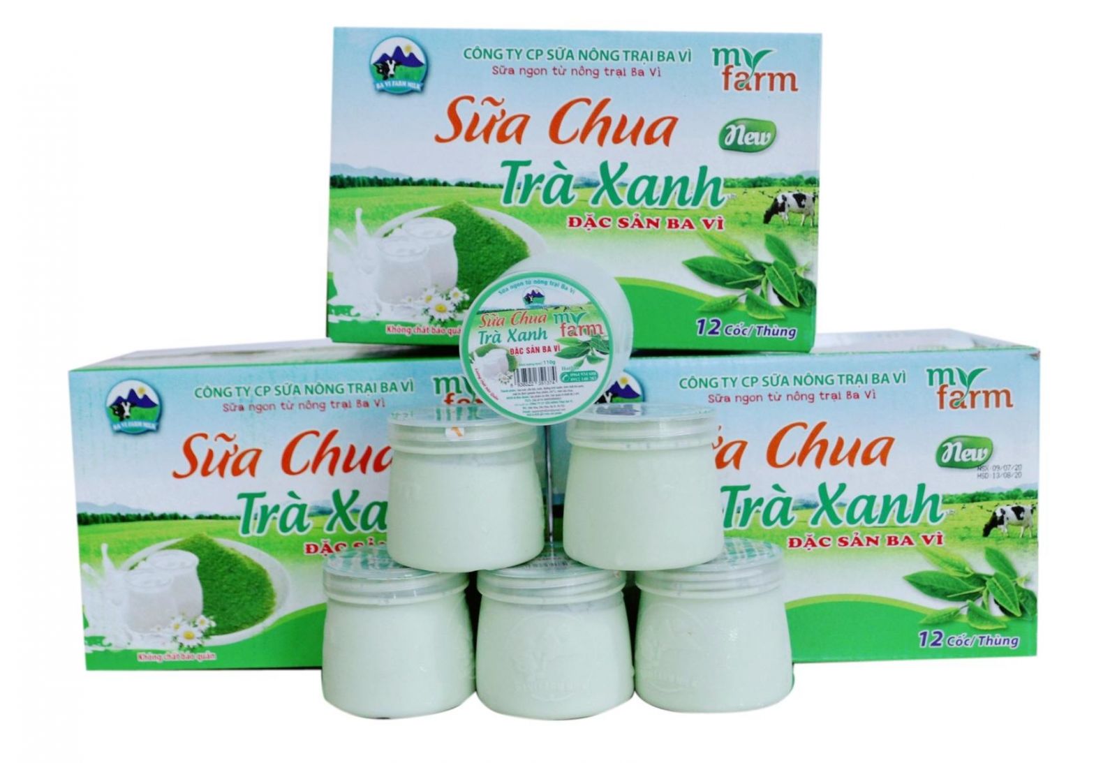 Sữa Chua Trà xanh Myfarm - SP OCOP 4 Sao Hà Nội