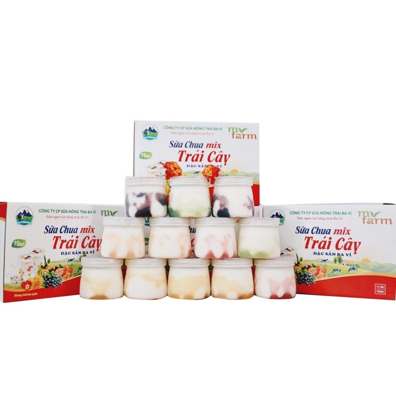 Sữa Chua Trái Cây Mix 6 Vị Myfarm - SP OCOP 4 Sao Hà Nội