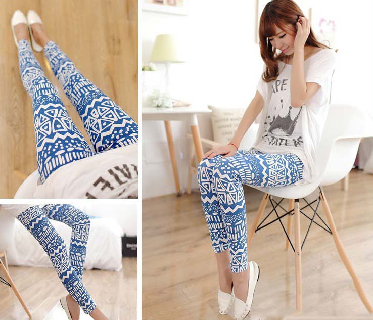 Quần legging họa tiết Hàng Việt Nam xuất khẩu