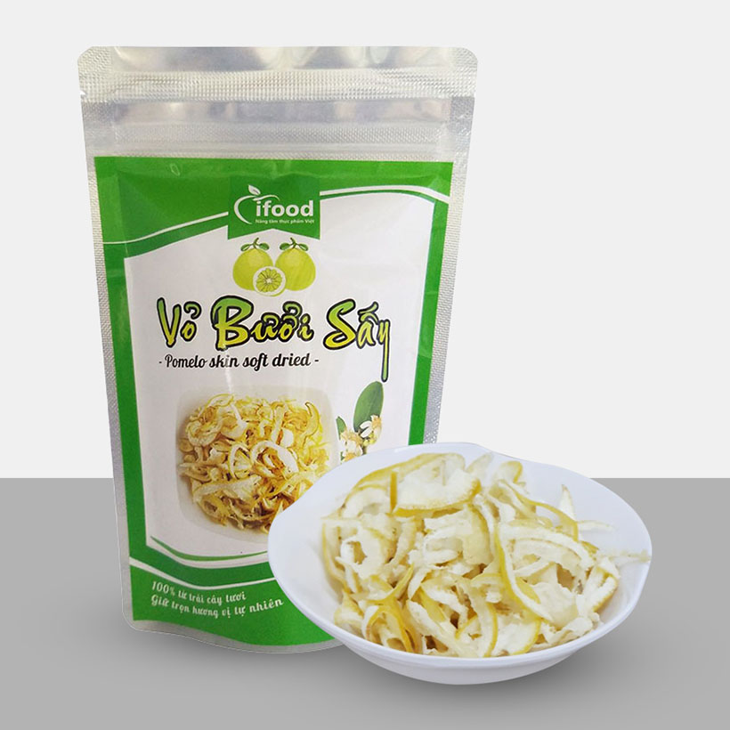 Vỏ bưởi sấy dẻo Ifood