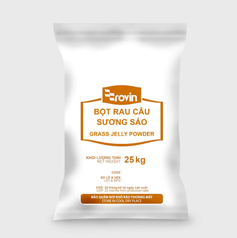 Bột Rau Câu Sương Sáo Rovin Bao 25kg Hoàng Yến - 100% Chiết Xuất Từ Rong Biển 