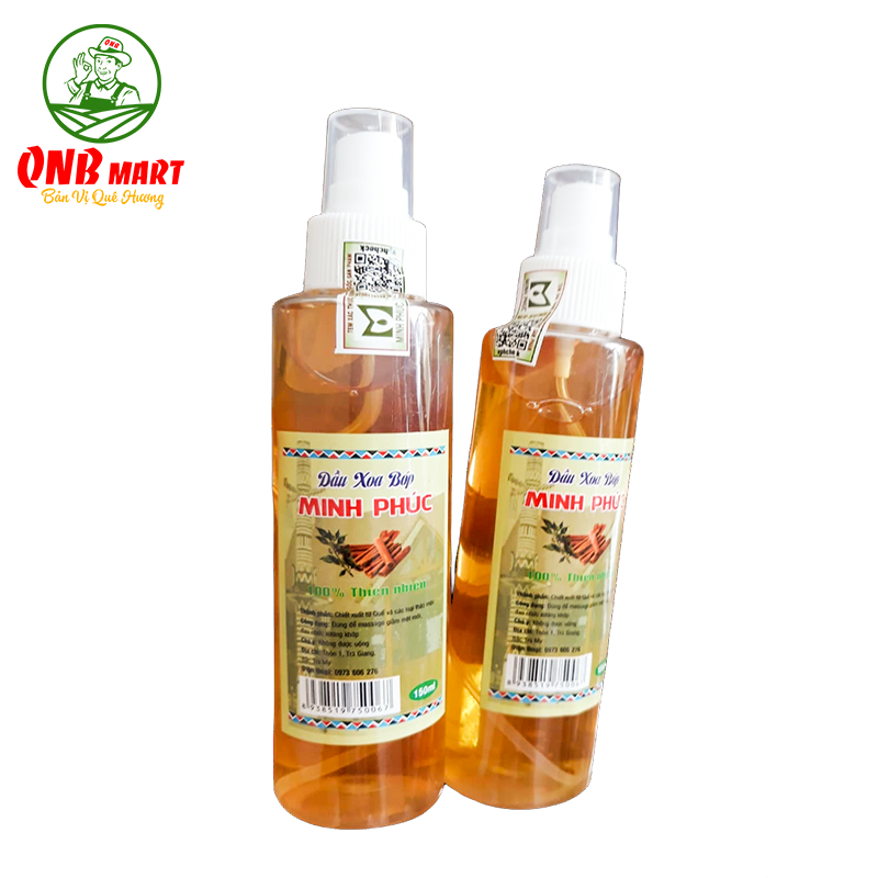 Dầu Quế Xoa Bóp, Xịt Phòng Minh Phúc - SP OCOP 3 Sao Quảng Nam