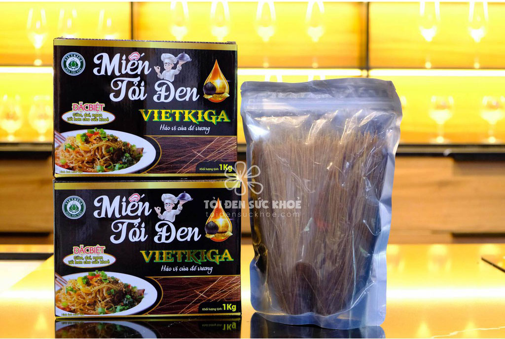 Miến Tỏi Đen Vietkiga - SP OCOP 4 Sao Hải Dương