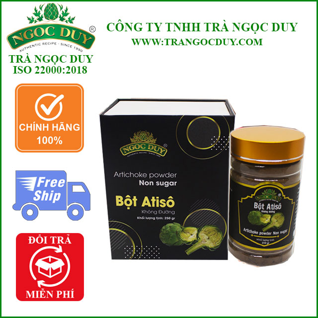 Bột Atiso Không Đường Cao Cấp 100% Nguyên Chất Ngọc Duy - Giúp Ăn Ngon Ngủ Ngon