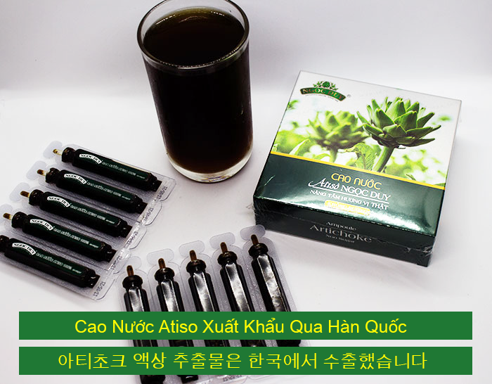 Cao Nước Atiso Ngọc Duy Cao Cấp 100% Nguyên Chất - Tăng Cường Sức Khỏe