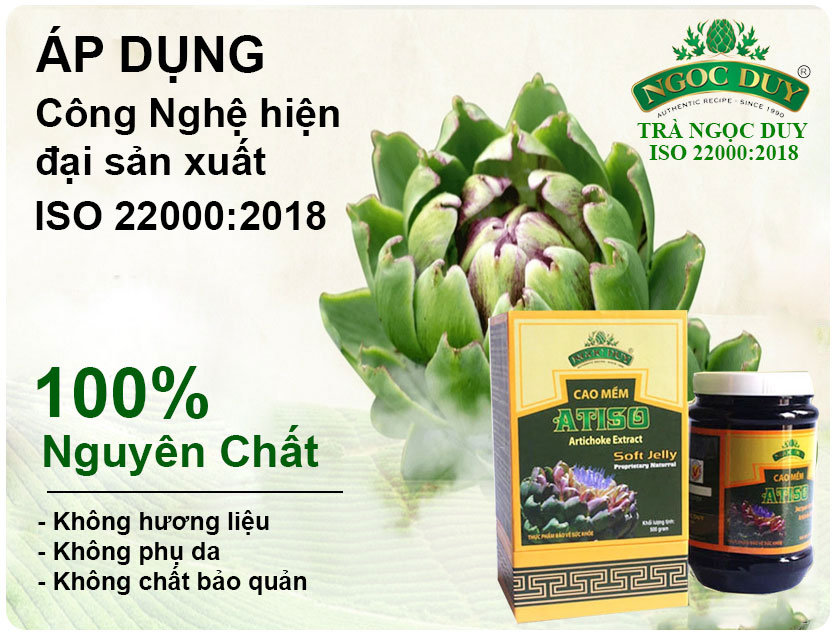 Cao Atiso Đà Lạt Hộp Thượng Hạng Ngọc Duy - Sang Trọng Cao Cấp