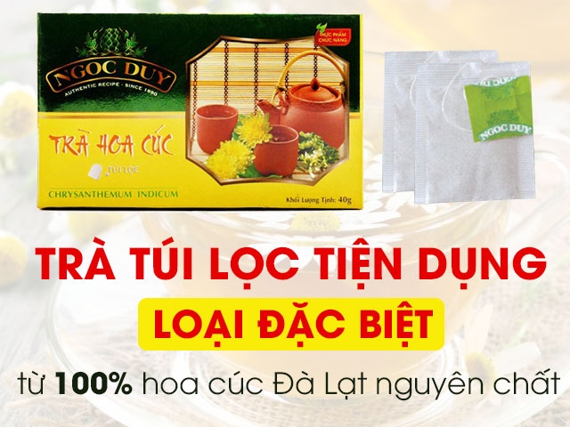 Trà Hoa Cúc Ngọc Duy - Hoàn Toàn Tự Nhiên