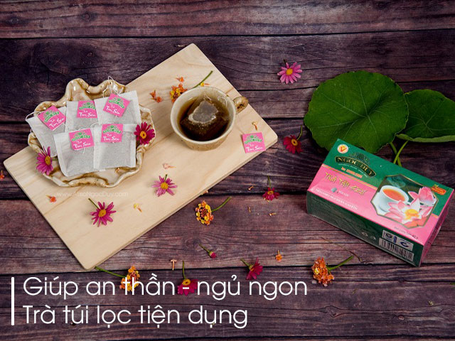 Trà Tâm Sen Ngọc Duy - Giúp An Thần, Giảm Căng Thẳng