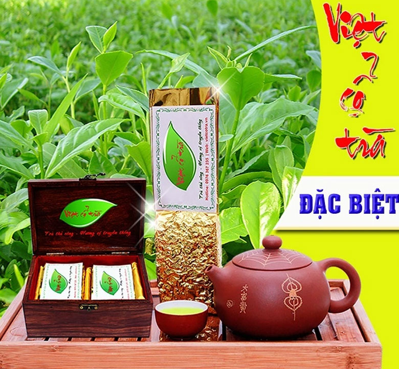 Hộp Trà Thái Nguyên Đặc Biệt Việt Cổ Trà