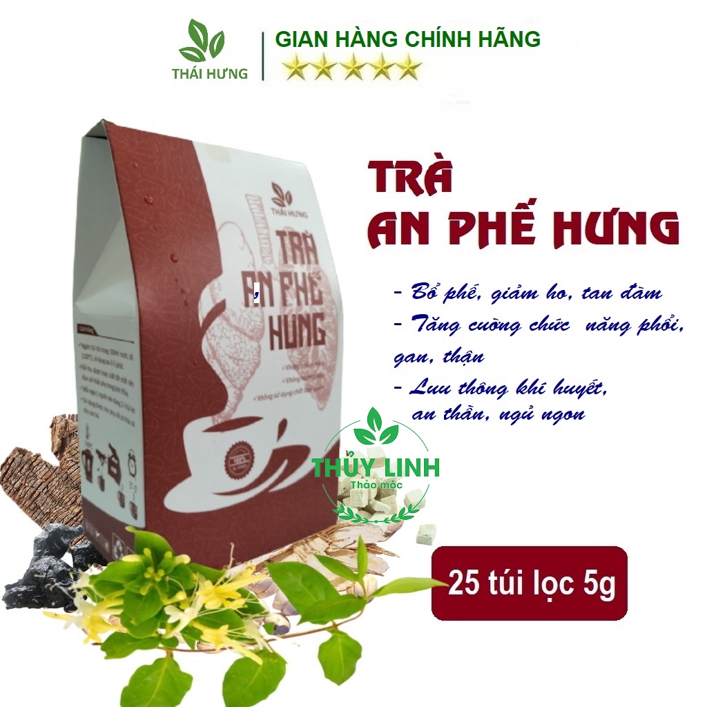 Trà An Phế Thái Hưng - Hỗ Trợ Bổ Phế; Giảm Ho, Đờm