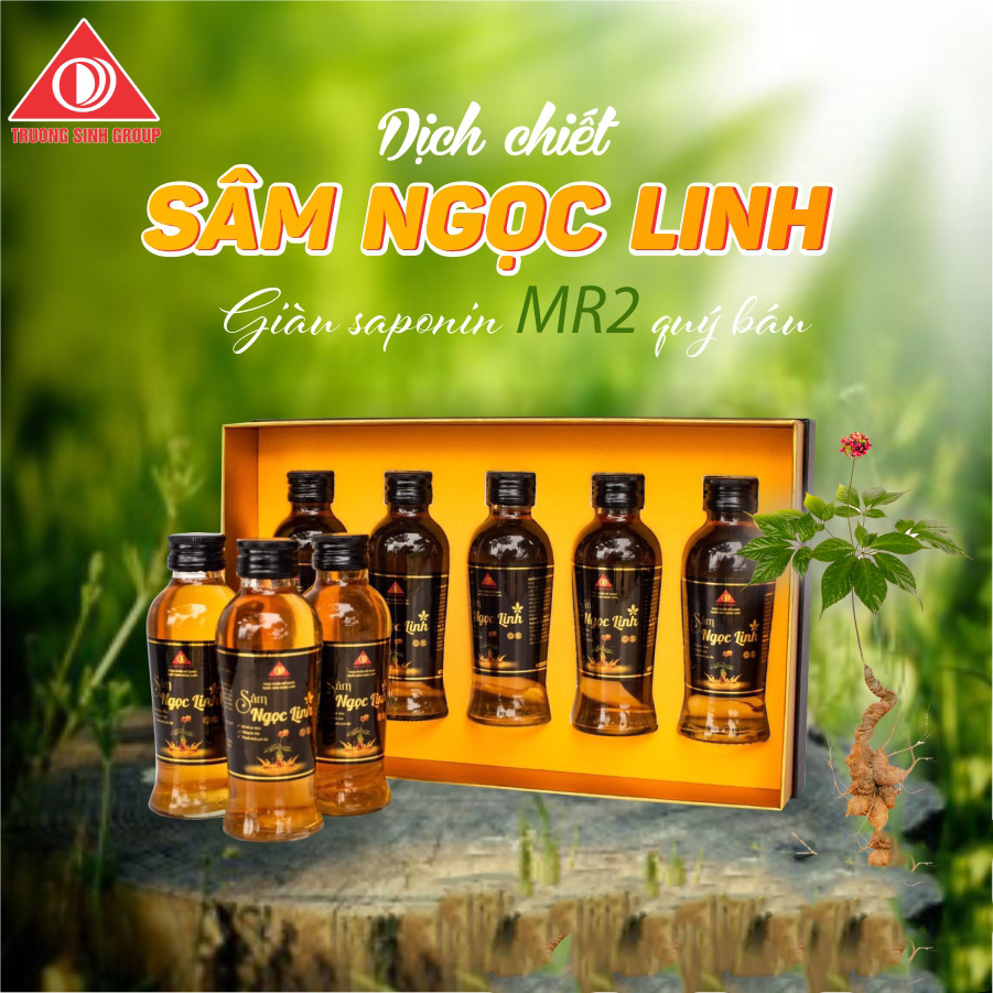 Dịch Chiết Sâm Ngọc Linh Trường Sinh - Hương Vị Thơm Ngon Bổ Dưỡng