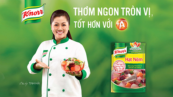 Hạt nêm Knorr thịt thăn, xương ống và tủy Unilever