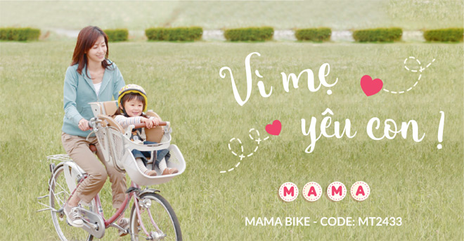 Xe Đạp Nhật Mama MA2633 Nghĩa Hải