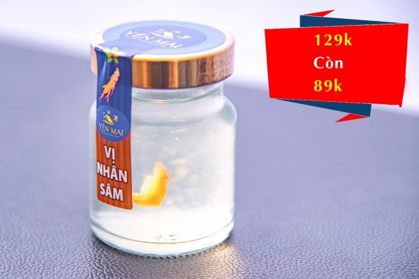 Yến Chưng Nhân Sâm Yến Mai - Phục Hồi Sức Khỏe Nhanh Chóng