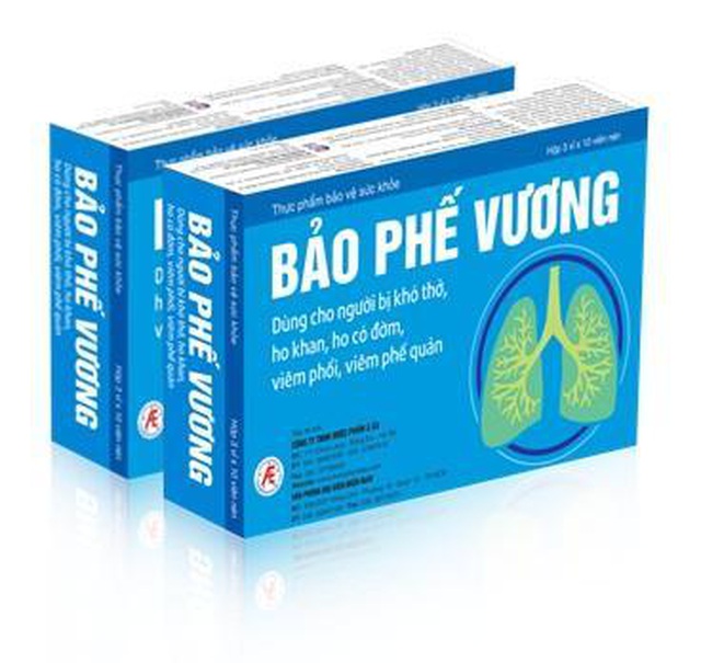 Thực phẩm bảo vệ sức khỏe Bảo Phế Vương Á Âu