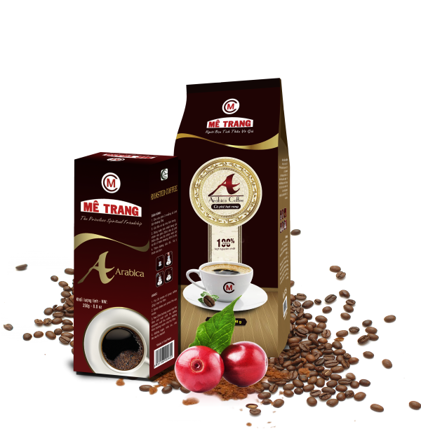 Cà phê Arabica hộp 250g Mê Trang