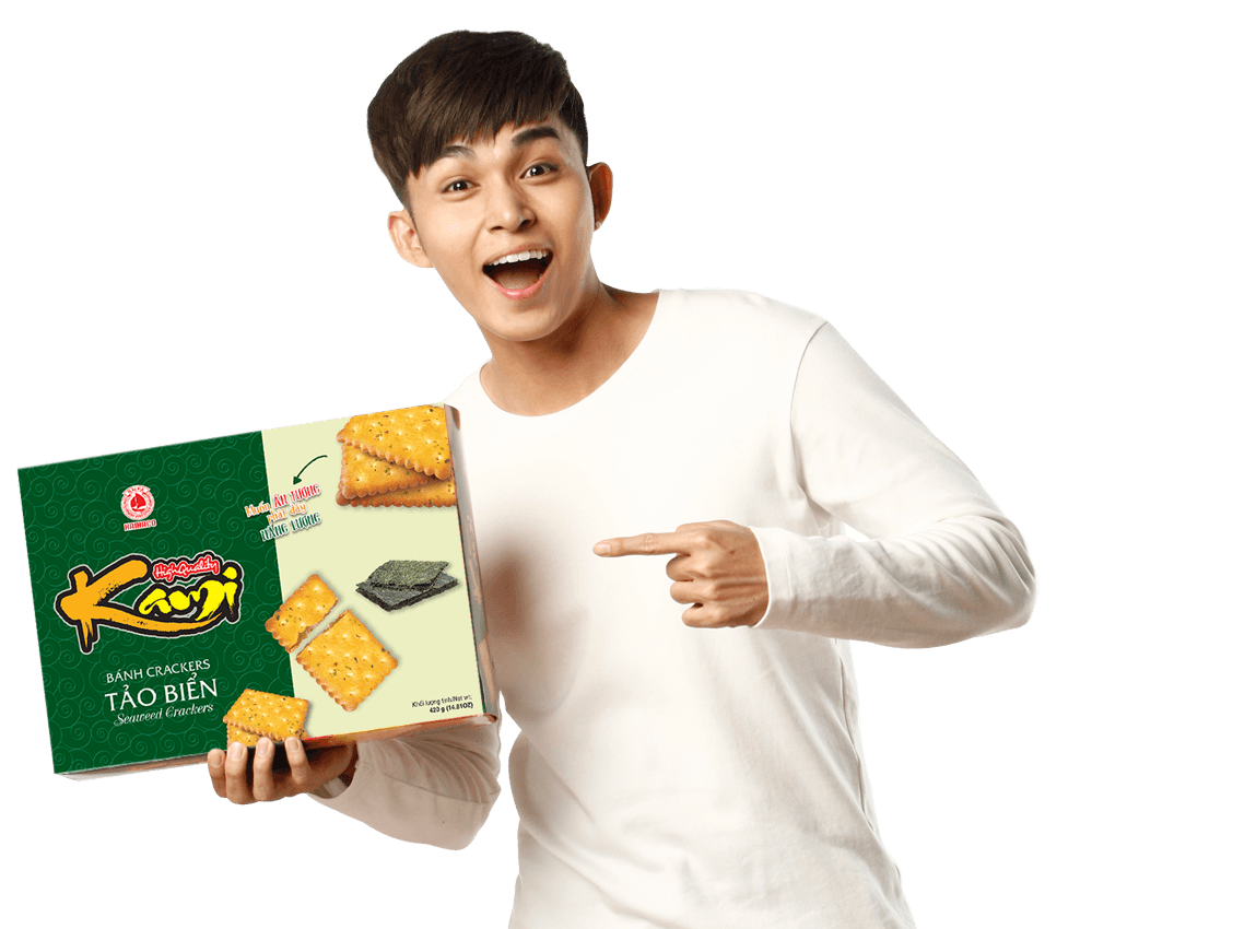 Bánh crackers tảo biển Kami Hải Hà