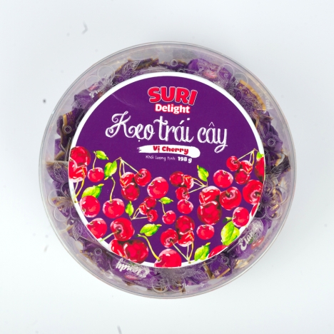 Kẹo Suri Delight Hoa quả vị Cherry Hữu Nghị