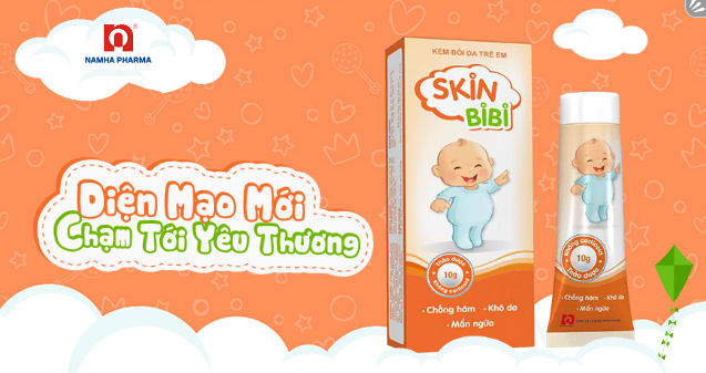 Kem bôi da trẻ em Skinbibi Nam Hà 