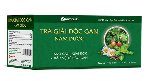 Trà giải độc gan Nam Dược