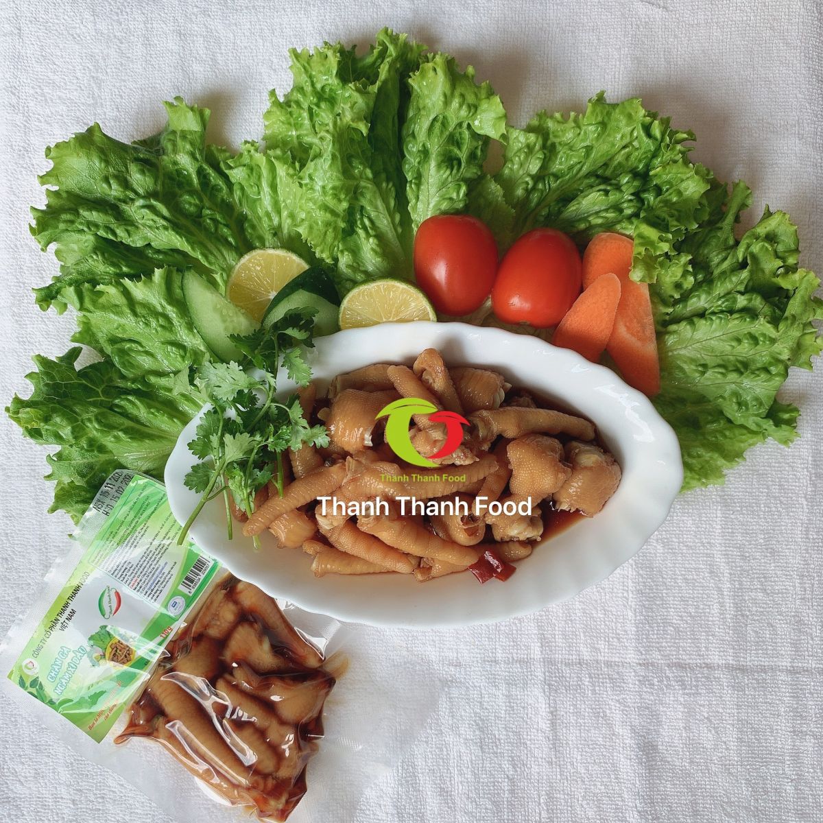 Chân Gà Ngâm Xì Dầu Thanh Thanh Food – SP OCOP 4 Sao Hà Nội