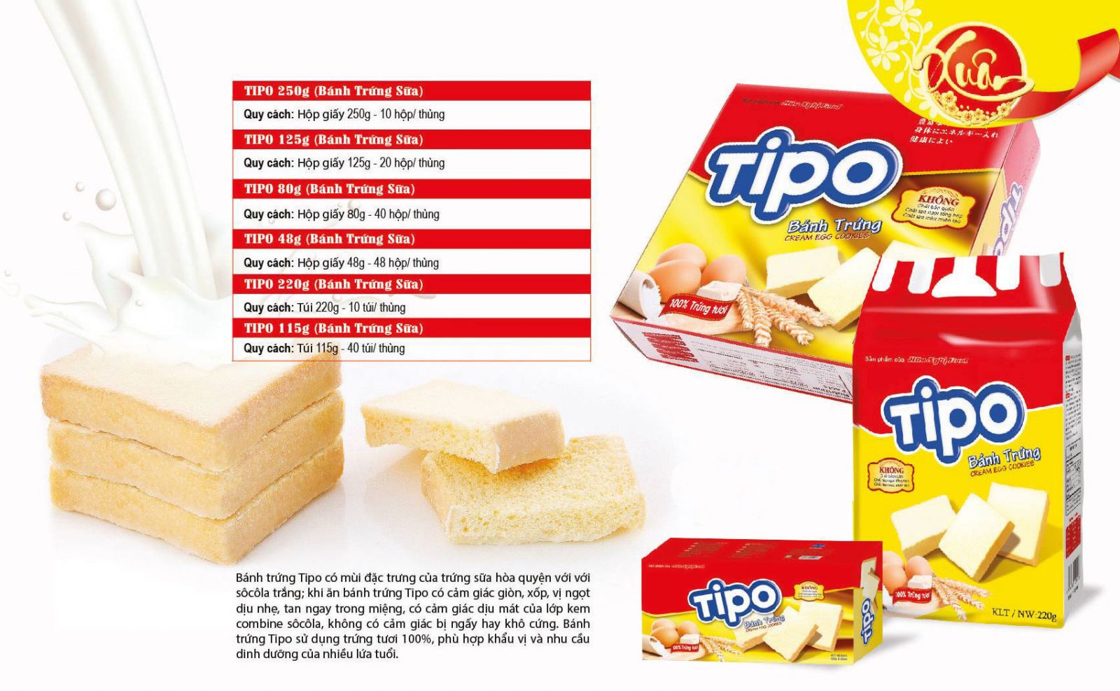 Bánh Tipo Hữu Nghị