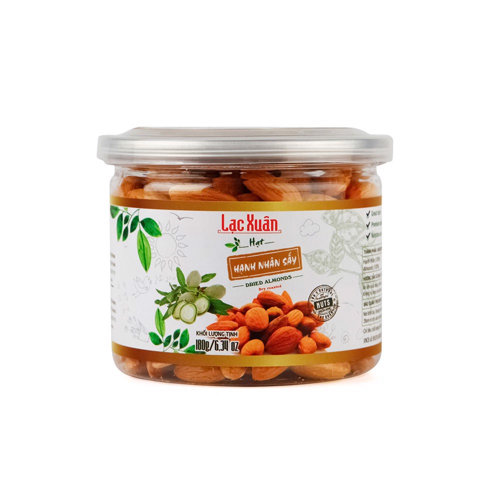 Hạnh nhân sấy Lạc Xuân Trí Đức Food 180g