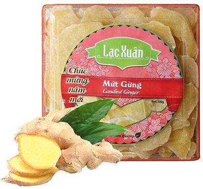 Mứt gừng Lạc Xuân Trí Đức Food 250g