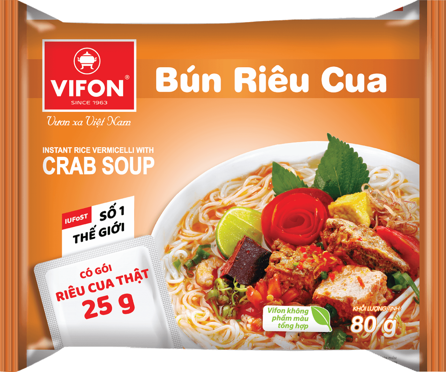 Bún riêu cua Vifon 80g