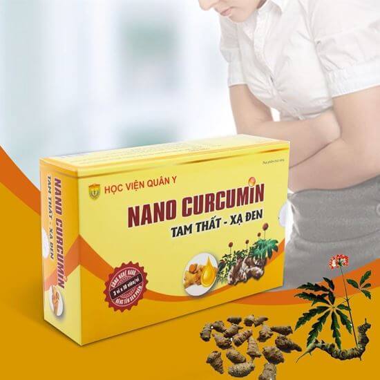 Thực phẩm chức năng Viên nang mềm NanoCurcumin tam thất xạ đen