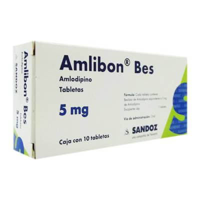 {TPCN} Thuốc điều trị co thắt ngực Amlibon Tab 5mg